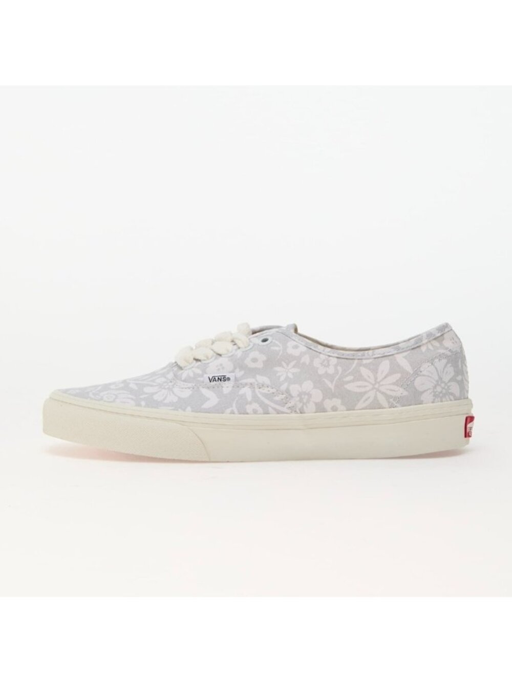 Vans Authentic Classic Women Size 10 Wood Block White Floral 1026 - Picture 4 of 8